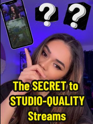 Here’s how to get HIGH-QUALITY, pro-level visuals on your stream that actually look good 😮‍💨 #streamingtips #streamingsetup #streamertips 