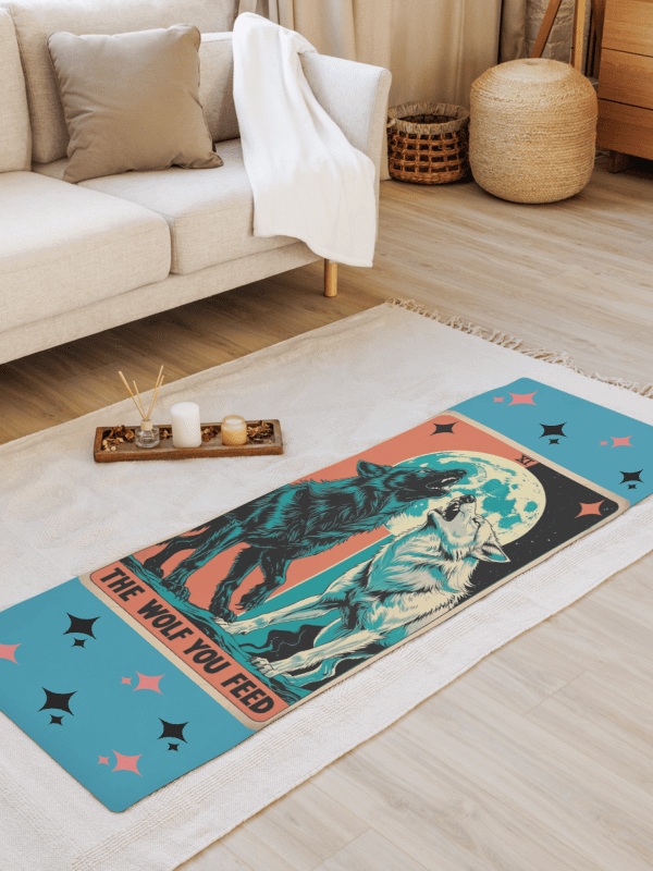 Lunar Wolves Yoga Mat product image (1)