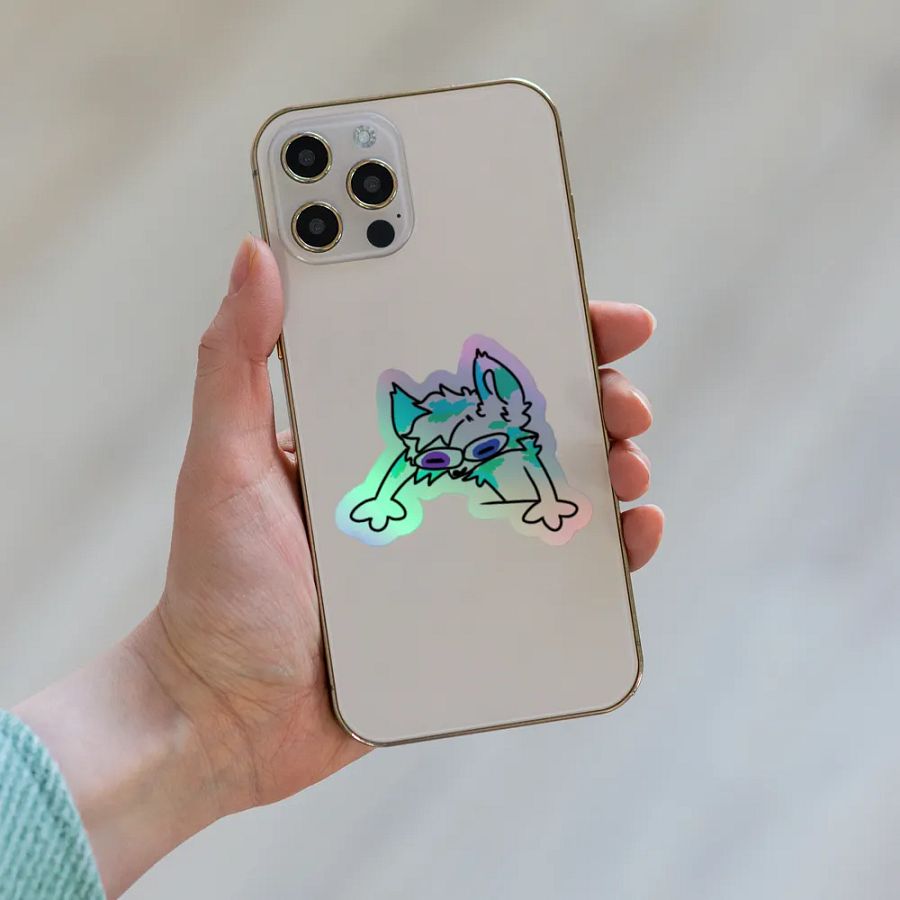 Fisk At My Limit Holographic Sticker product image (8)