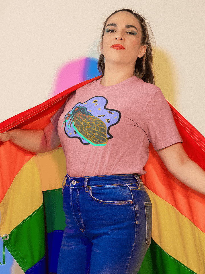 Vaporcicada supersoft femme cut t-shirt product image (1)