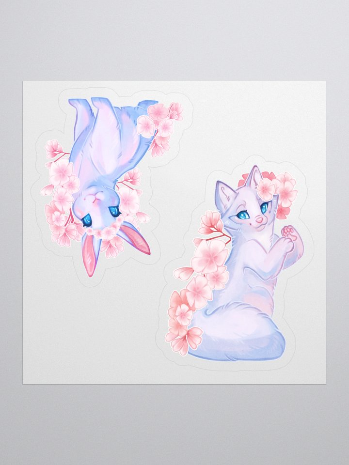 Cherry blossoms | Kiss-cut sticker sheet product image (1)