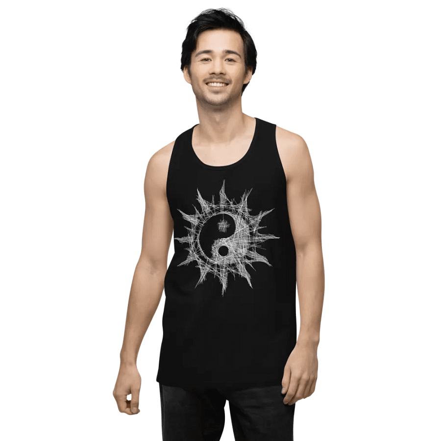 Yin Yang Sun Men's Tank Top product image (2)