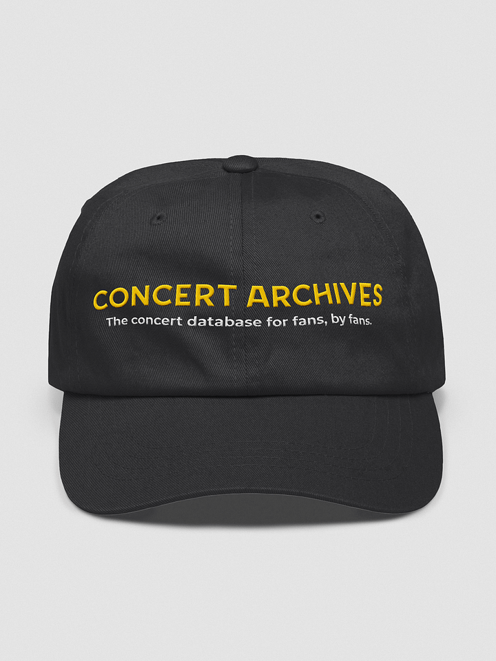 Concert Archives Dad Hat (Black) product image (1)