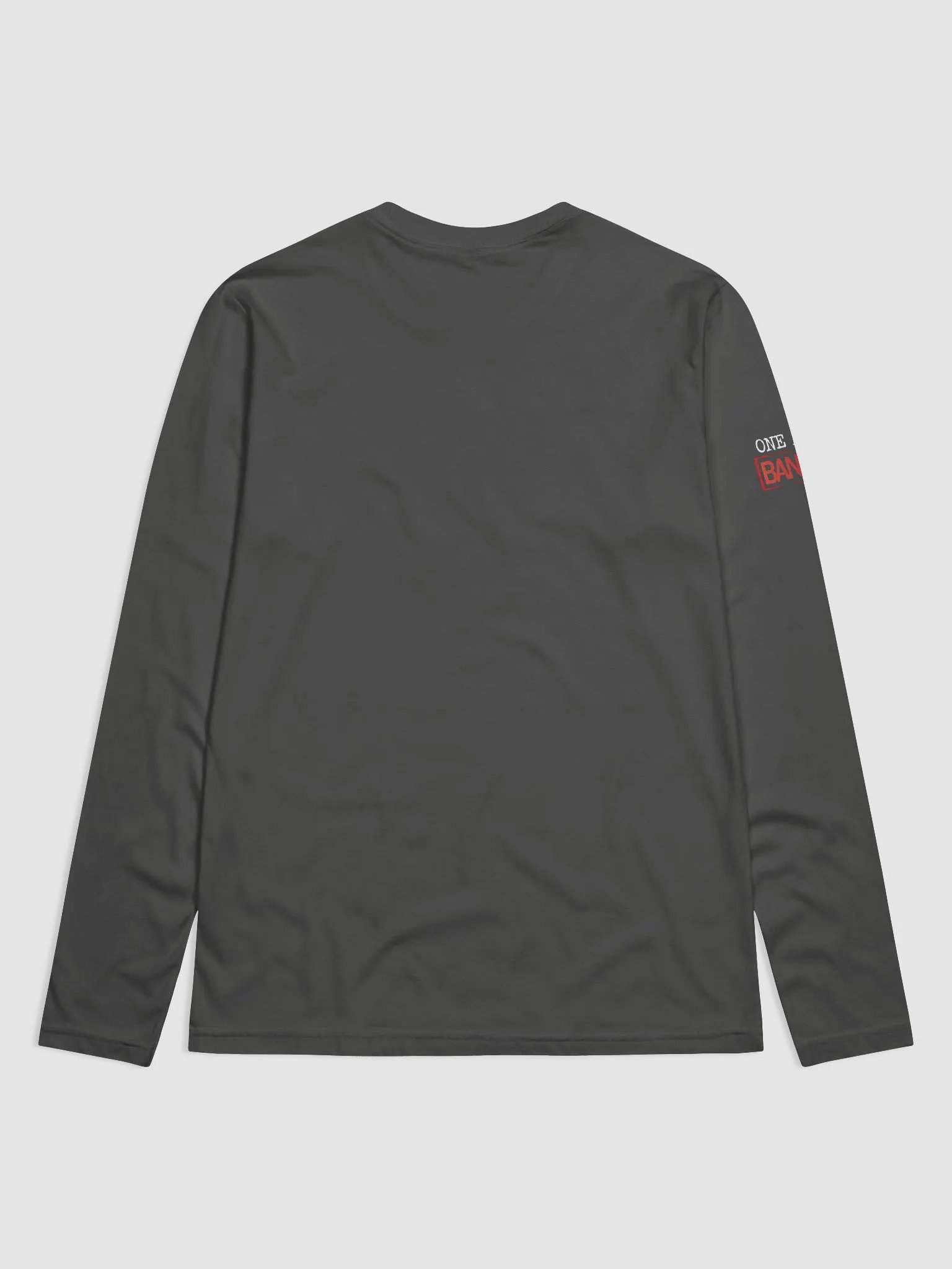 One Manc Banned Long Sleeve T-Shirt Uncuffed product image (2)