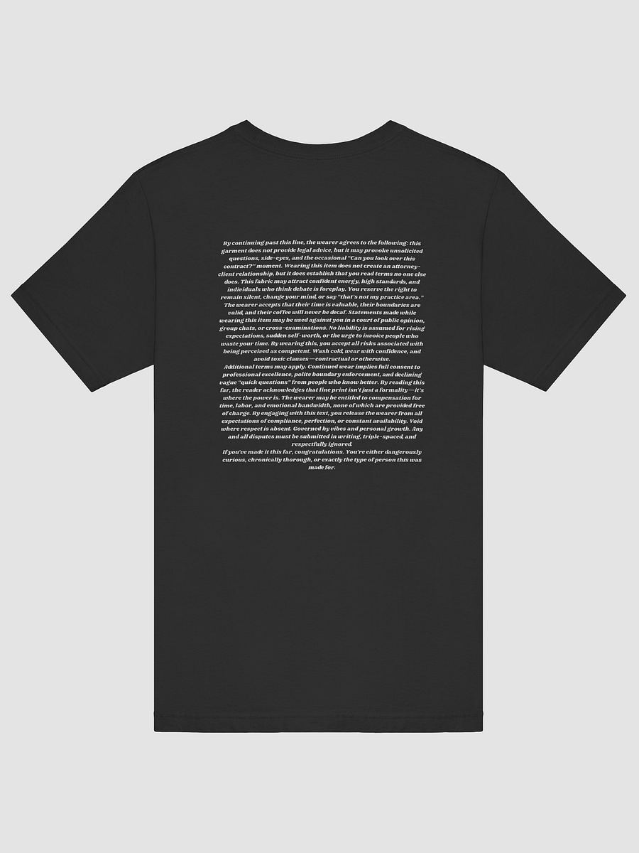 "Read The Fine Print" - Matching Tee product image (6)