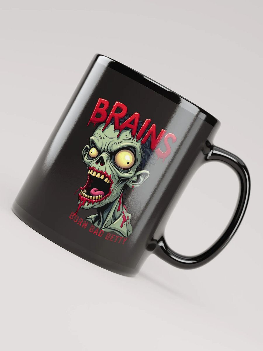 Zombie Brains Black Mug product image (5)