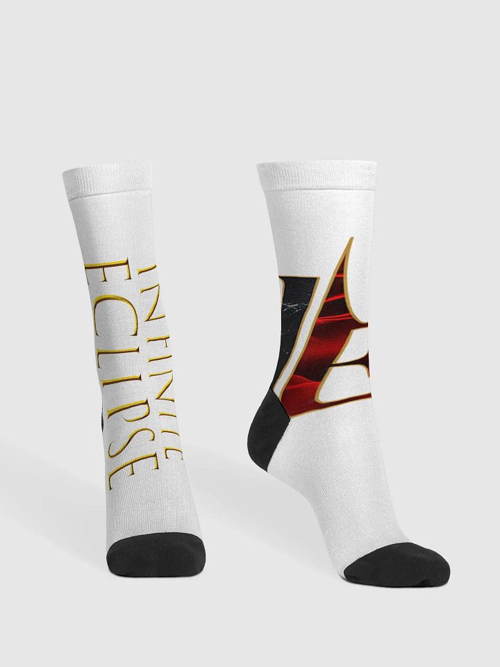 Infinite Eclipse Crown Logo Socks product image (1)