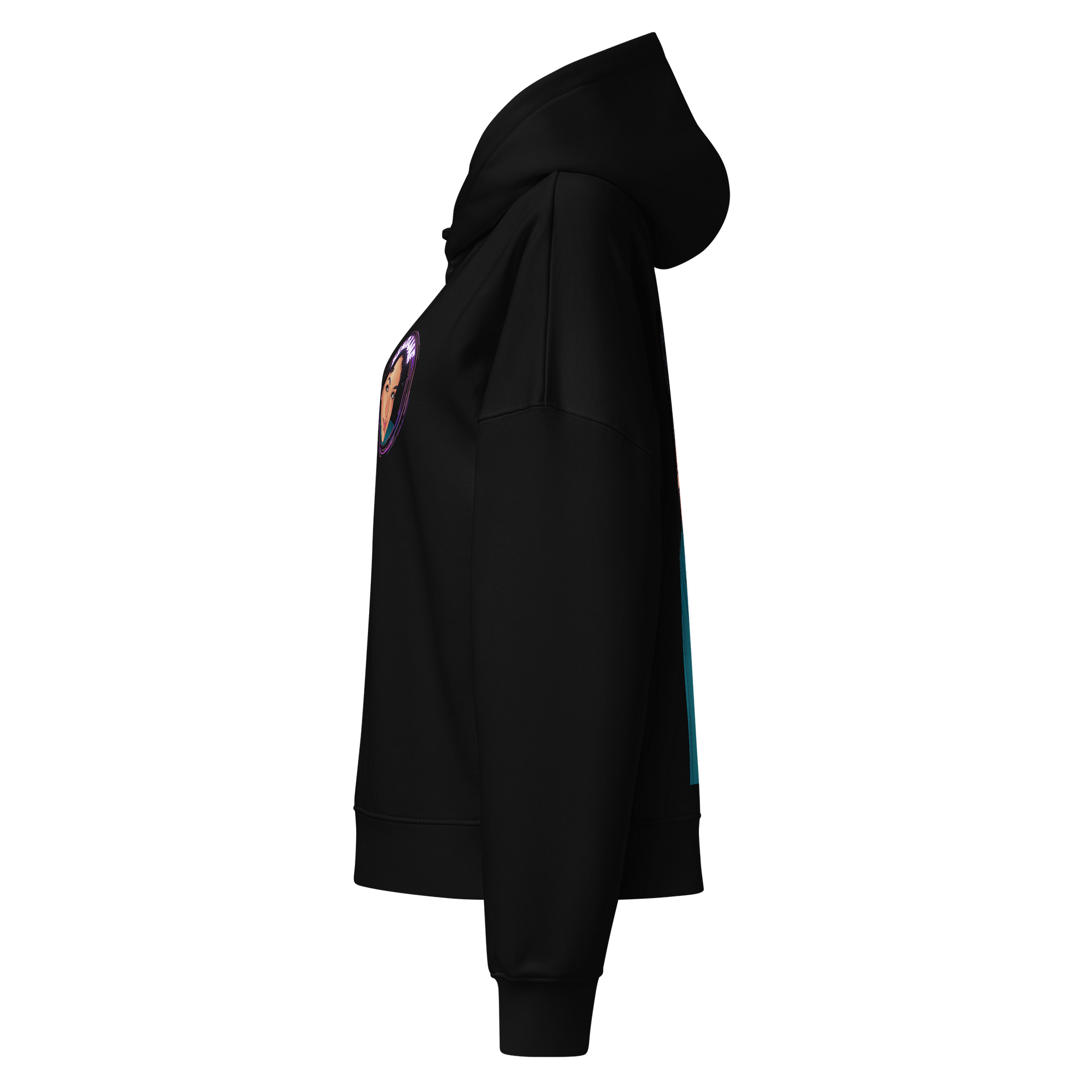 SeaDame - Self-Portrait Cropped Hoodie product image (10)