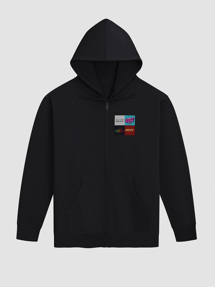 Salt Fat Acid Heat - Independent Trading Co. Fleece Zip Up Hoodie product image (1)