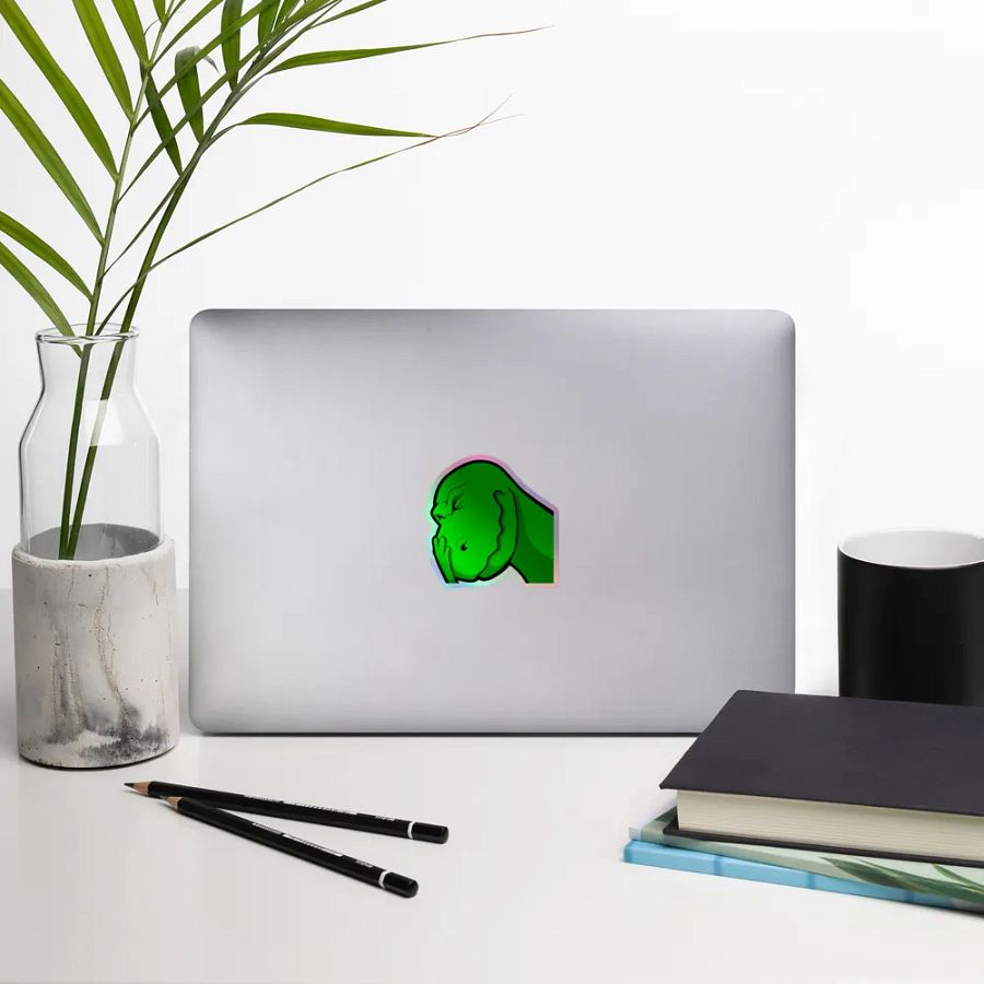 Vella Face palm Holo Sticker product image (14)