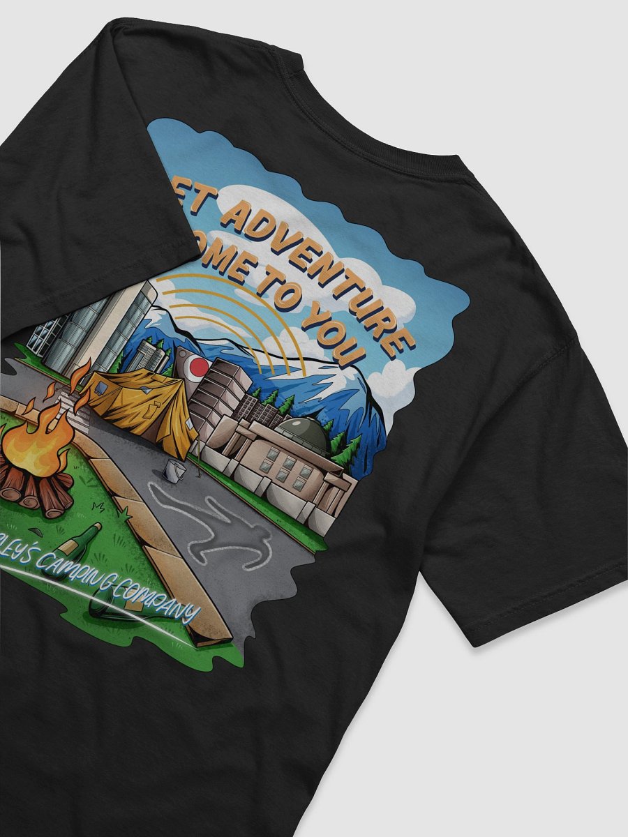 Postcard Shirt Black product image (4)