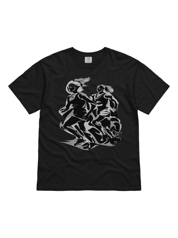 Marathon Runners Heavyweight Cotton T-Shirt product image (9)