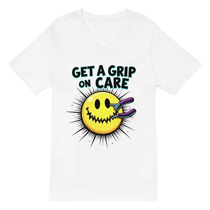 Stitched Smile V-Neck Tee product image (2)