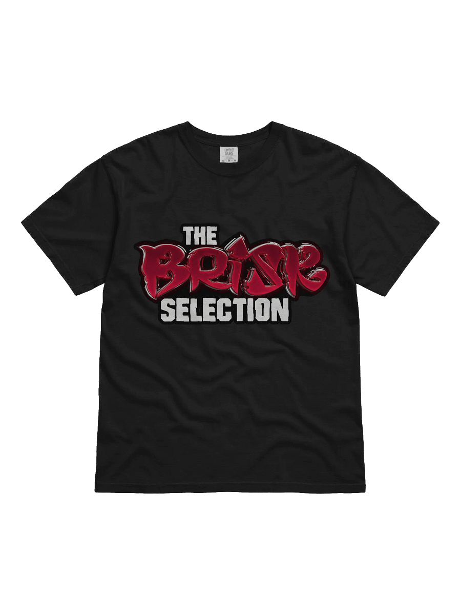 The Brisk Selection Red 3D Logo Tee product image (12)