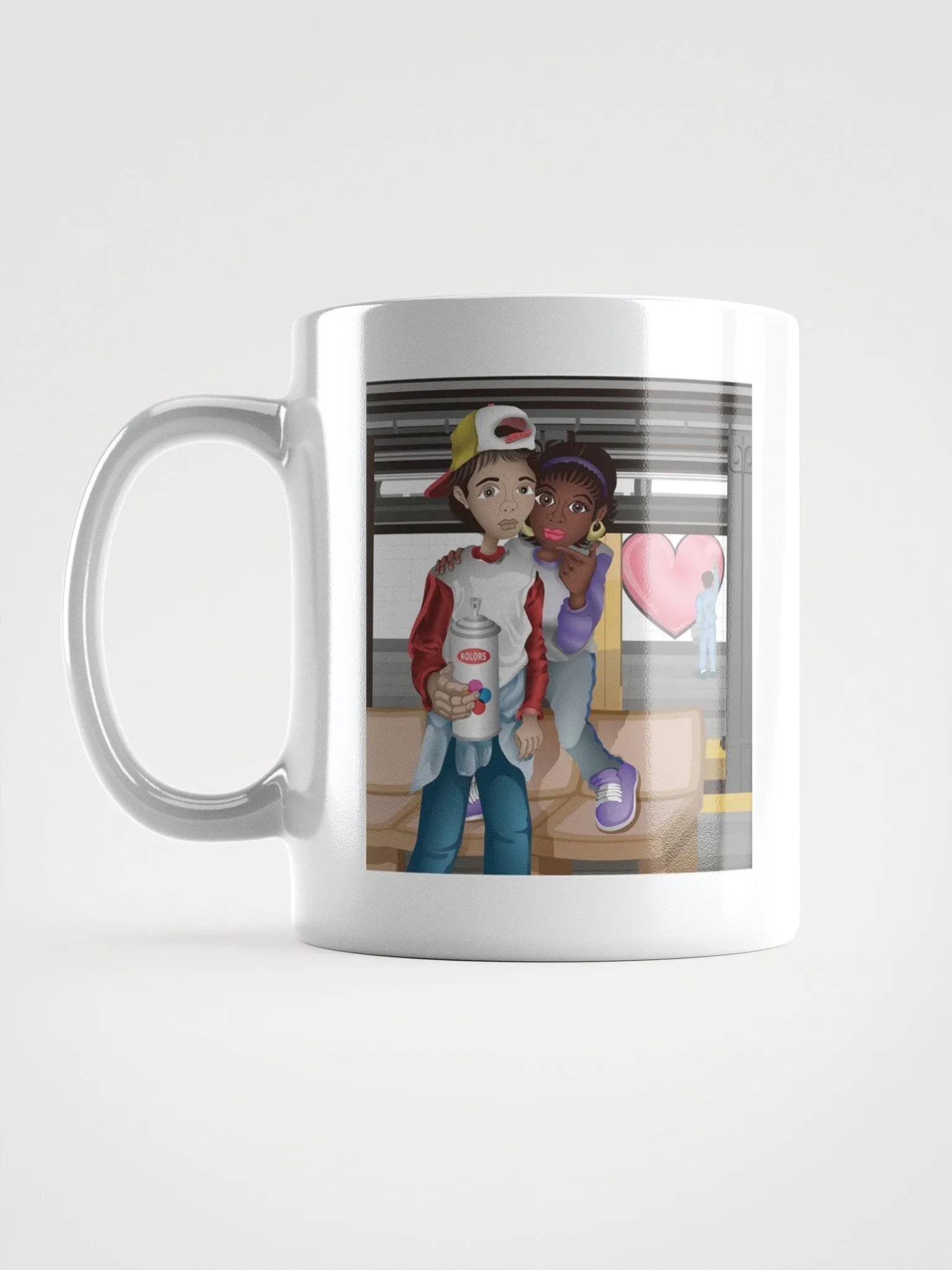 Graffiti Couple Mug product image (12)