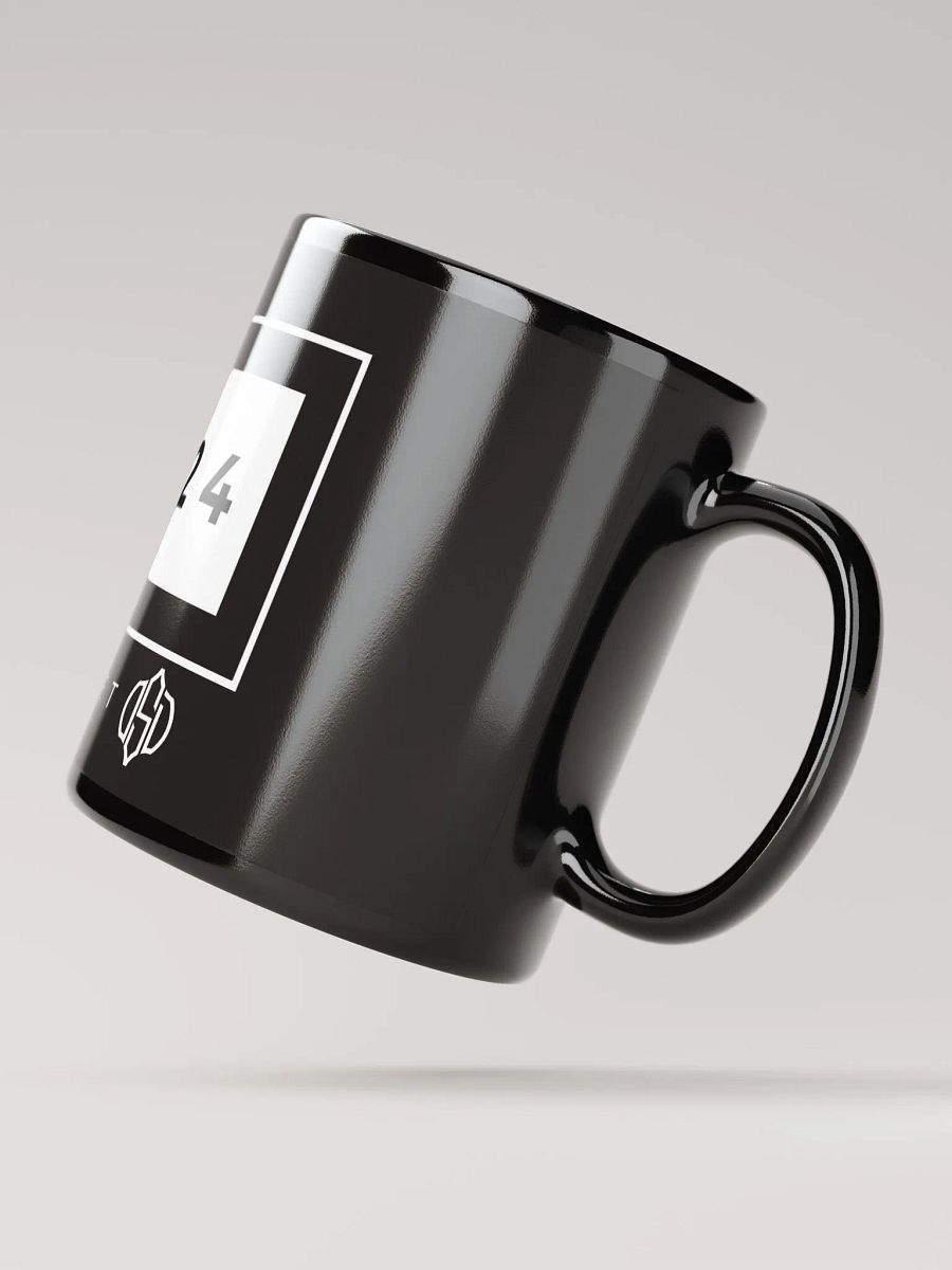 CLUB 24 Black Mug product image (4)