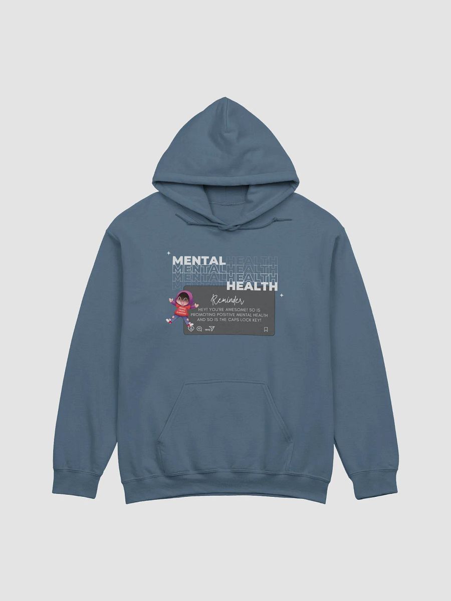 Mental Health Awareness Cotton Hoodie - Dark product image (5)
