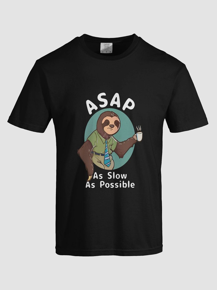 Sloth Business Chic Coffee T-Shirt product image (5)