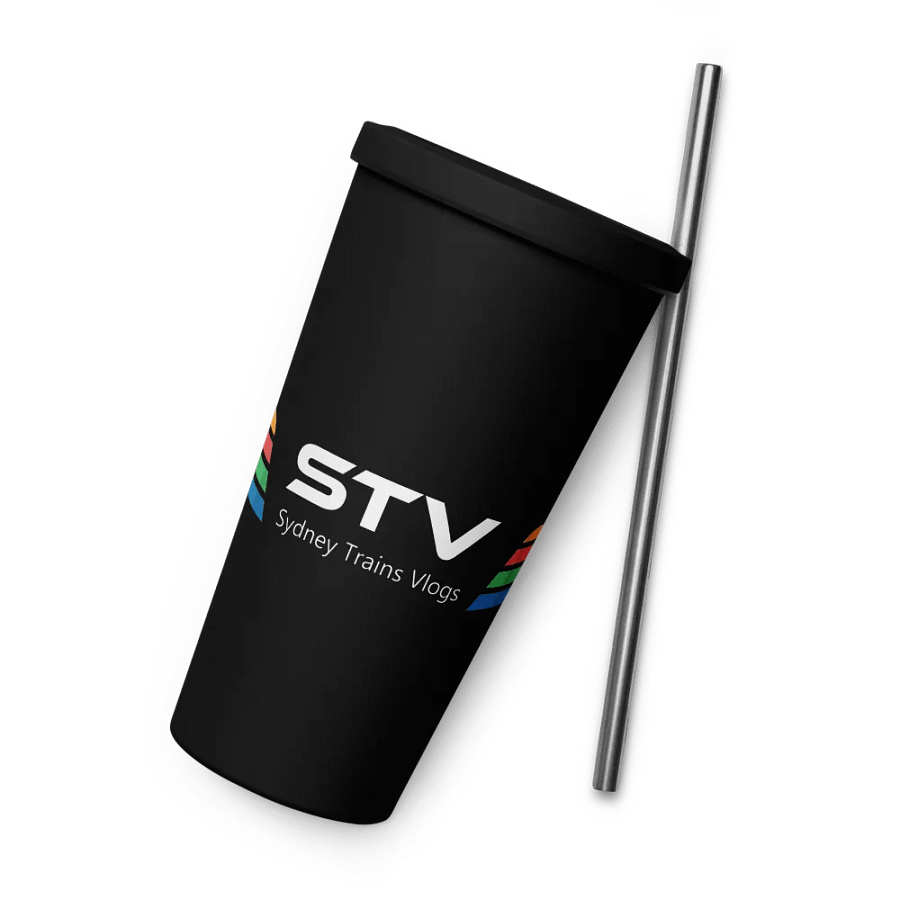 STV Stainless Steel Tumbler With Straw & Lid product image (6)
