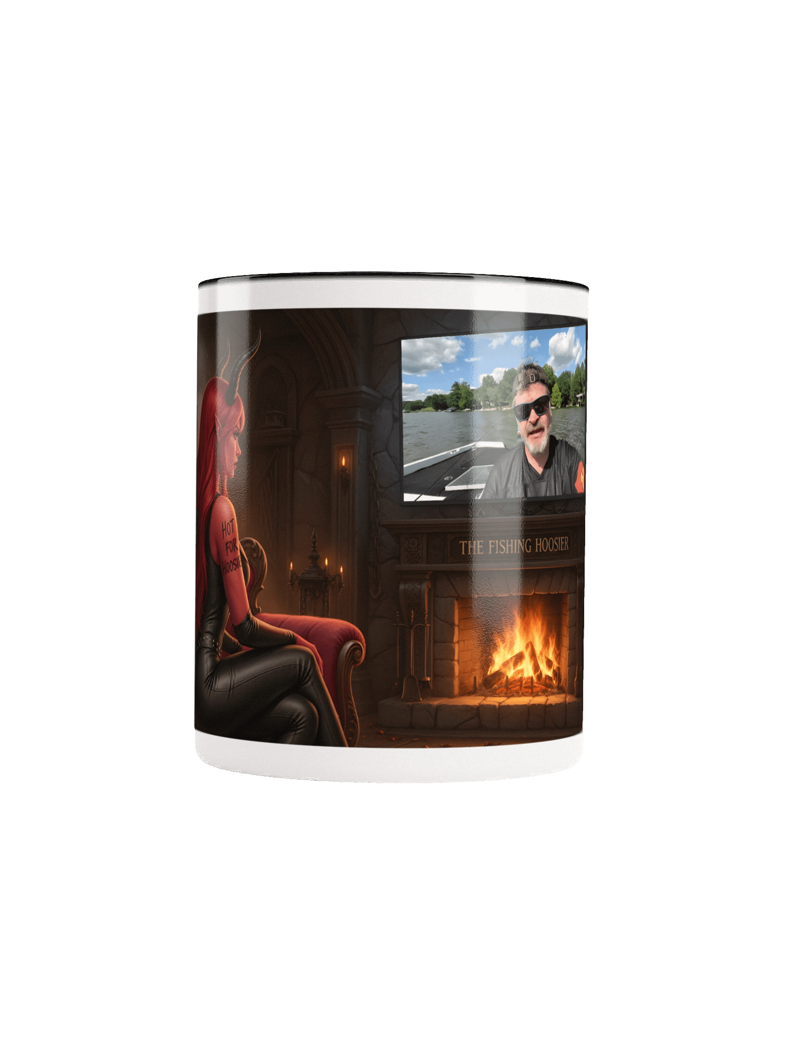 Hot for Hoosier Ceramic Mug product image (5)