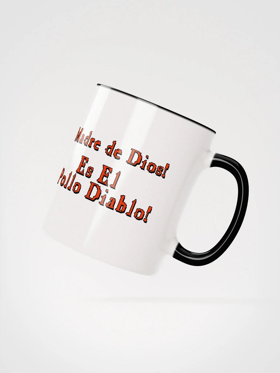 Devil Chicken Retro Pixel Art Mug product image (25)