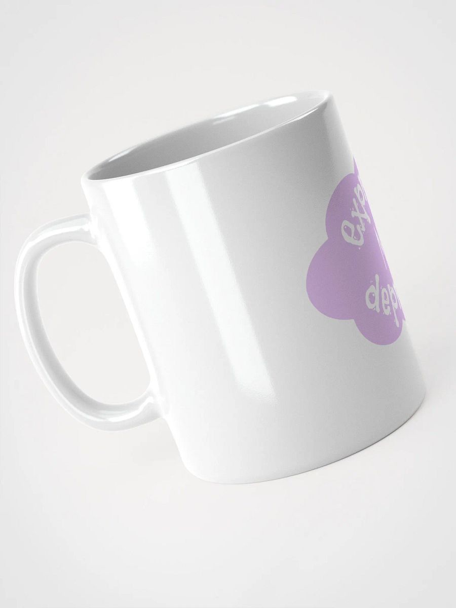 Expresso my Depresso Mug, Pink Cloud, White Mug product image (4)