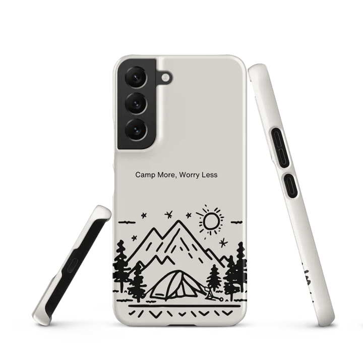 Camp More, Worry Less Samsung Case product image (2)