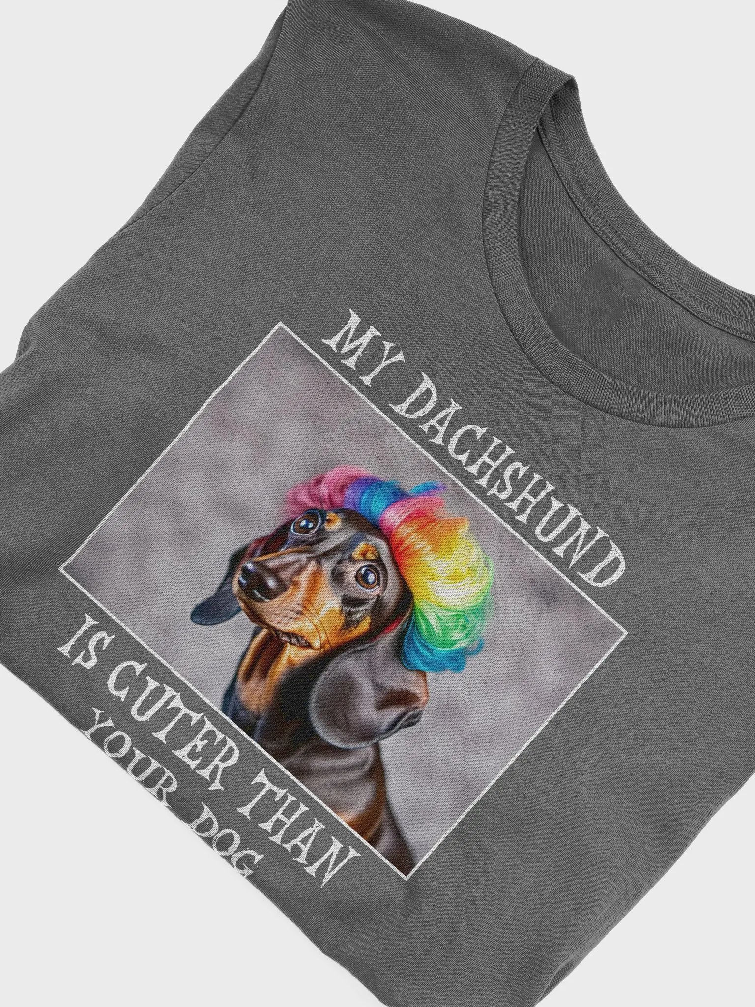 Cute Dachshund Premium T-shirt product image (5)