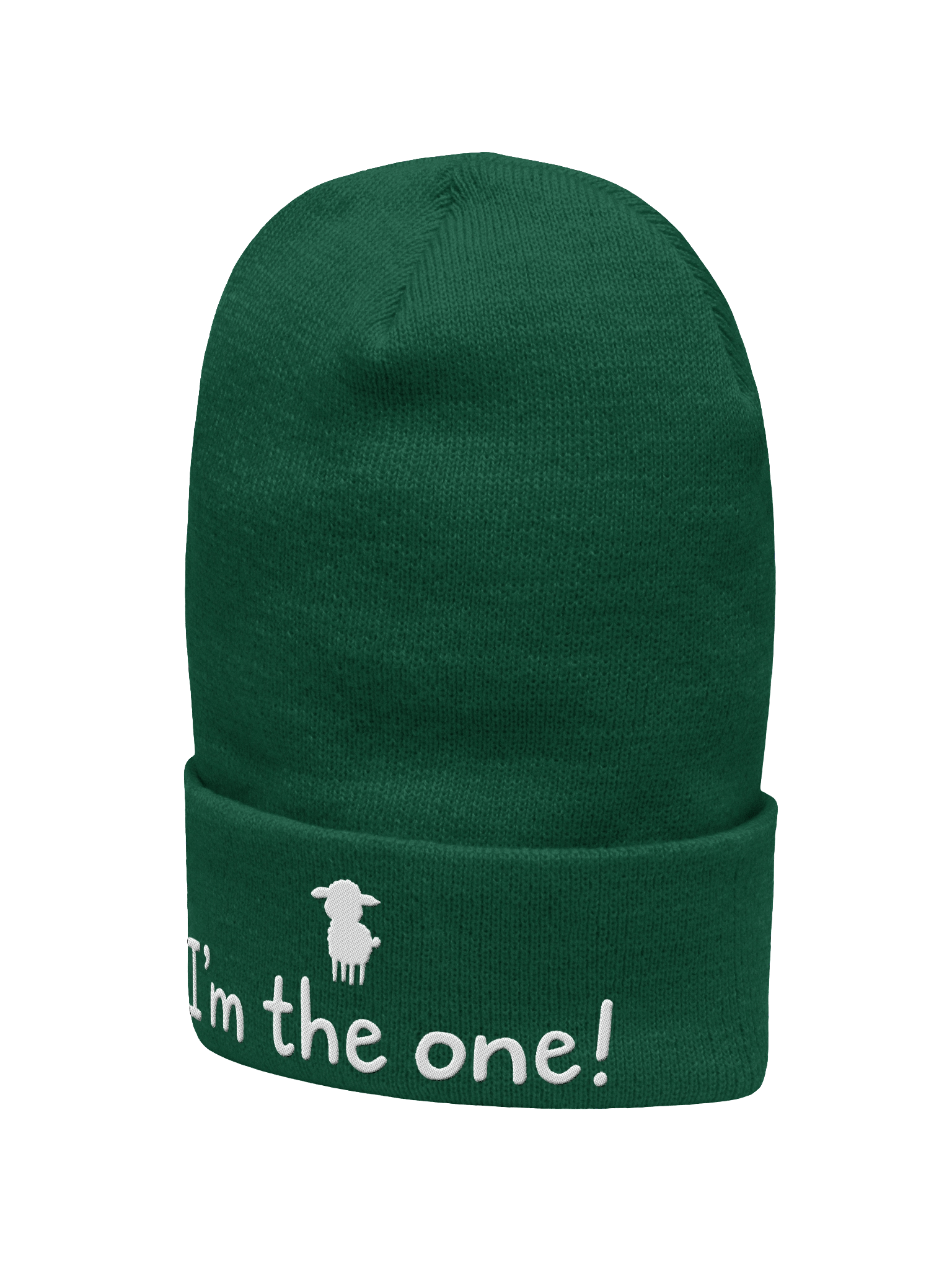I'm the One! Cozy Unisex Embroidered Beanie product image (4)