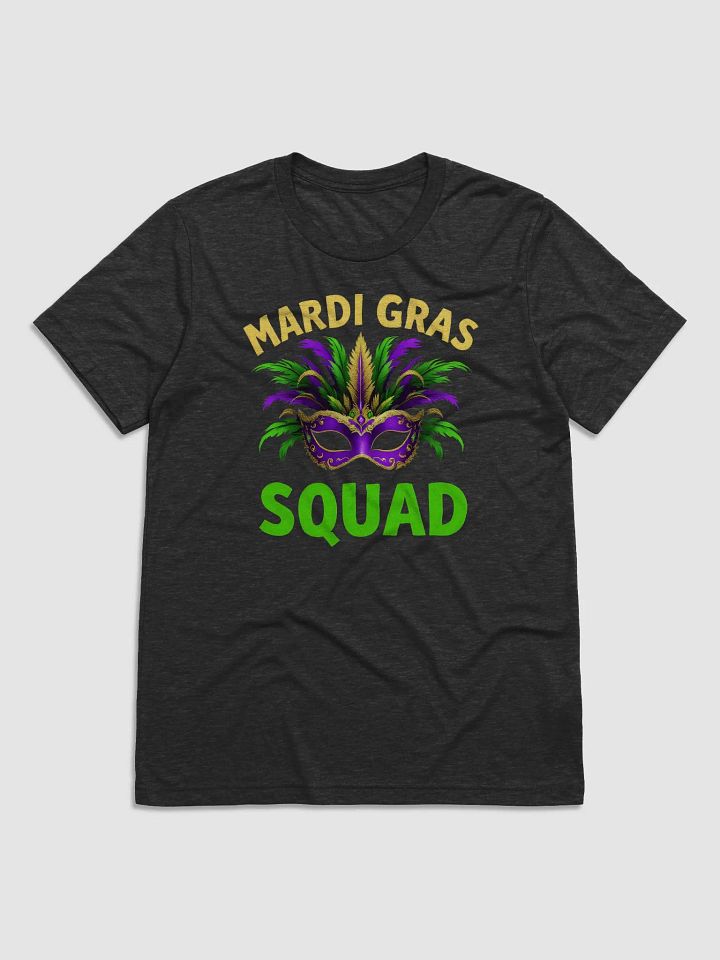 Mardi Gras Squad Tri-Blend Tee product image (1)