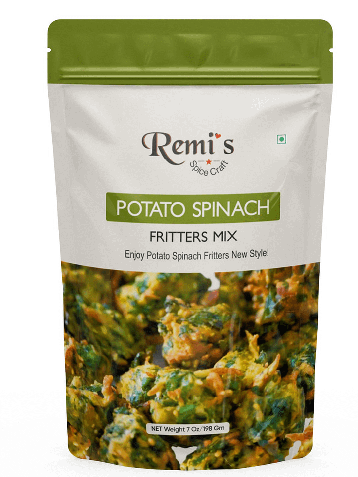 Remi's SpiceCraft Potato Spinach Fritters Mix product image (1)