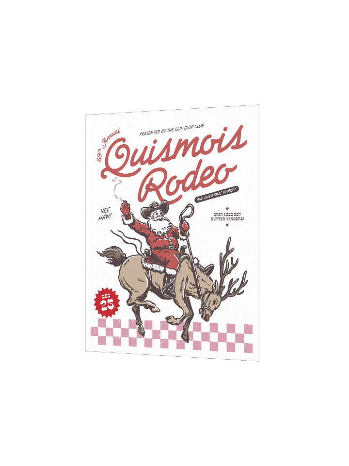 quismois rodeo wall print product image (4)