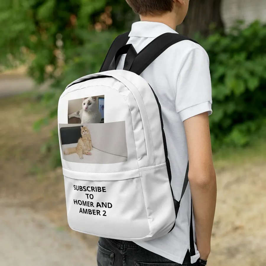 homer and amber 2 BACKPACK product image (5)