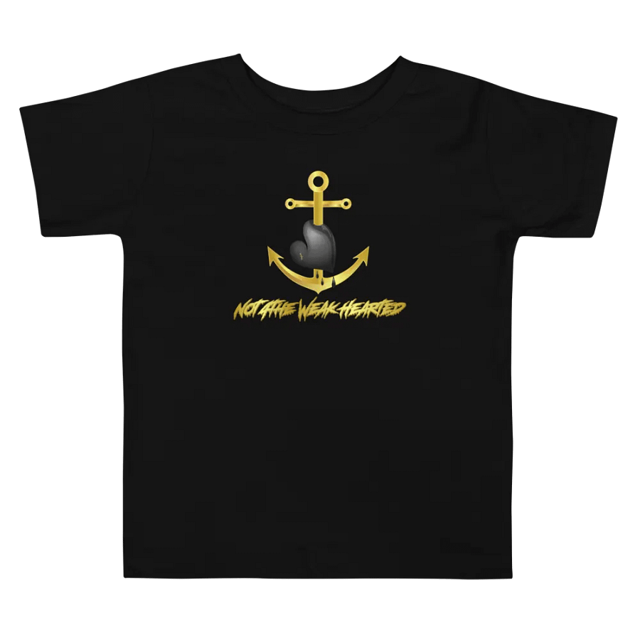 N4TWH Black Heart Toddler Tee product image (1)