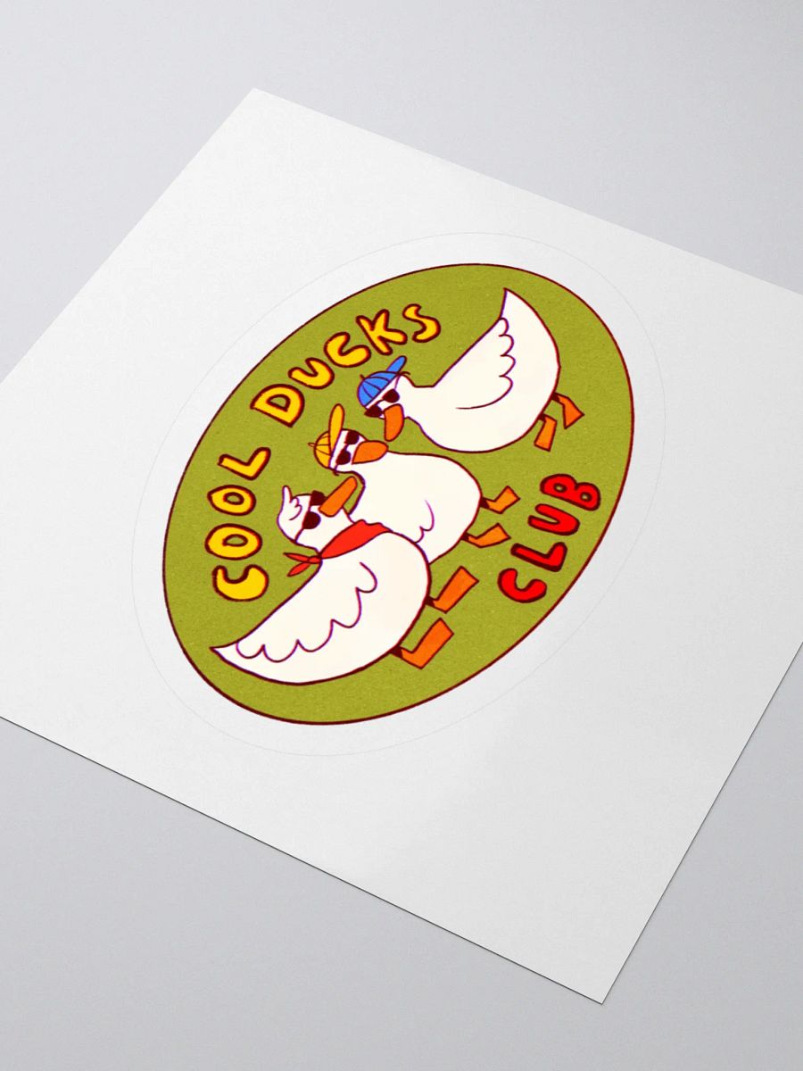 Cool Ducks Club Sticker product image (4)