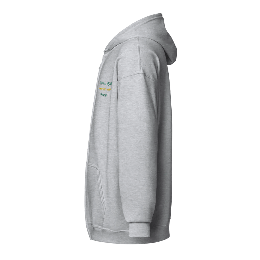 Donegal/Dún na nGall, Orthodox Style Ogham embroidered Zip Hoodie product image (3)