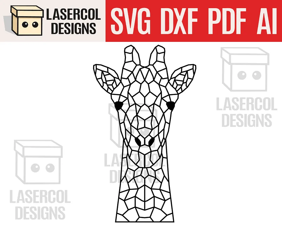 Geometric Animals Set Bundle - Laser Cut Files product image (7)