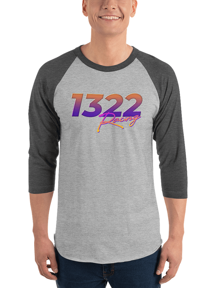 1322 Racing Baseball Tee product image (2)