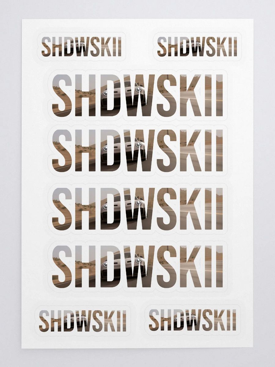 PORSCHE STICKERS product image (1)