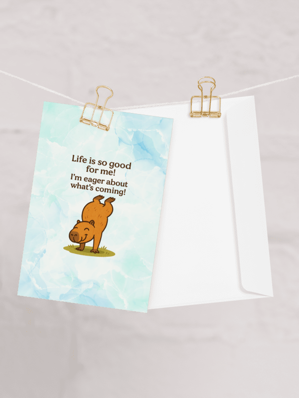 Life Is So Good Cappy - Card product image (3)