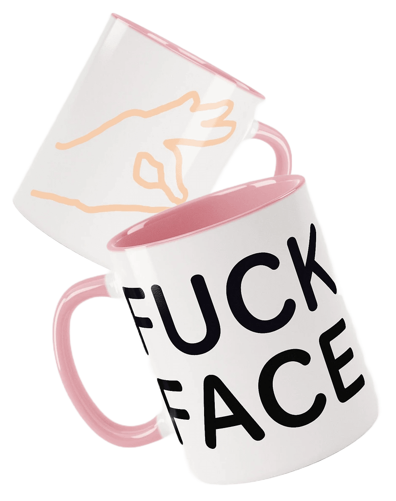 FUCKFACE Mug - Outline Edition product image (1)