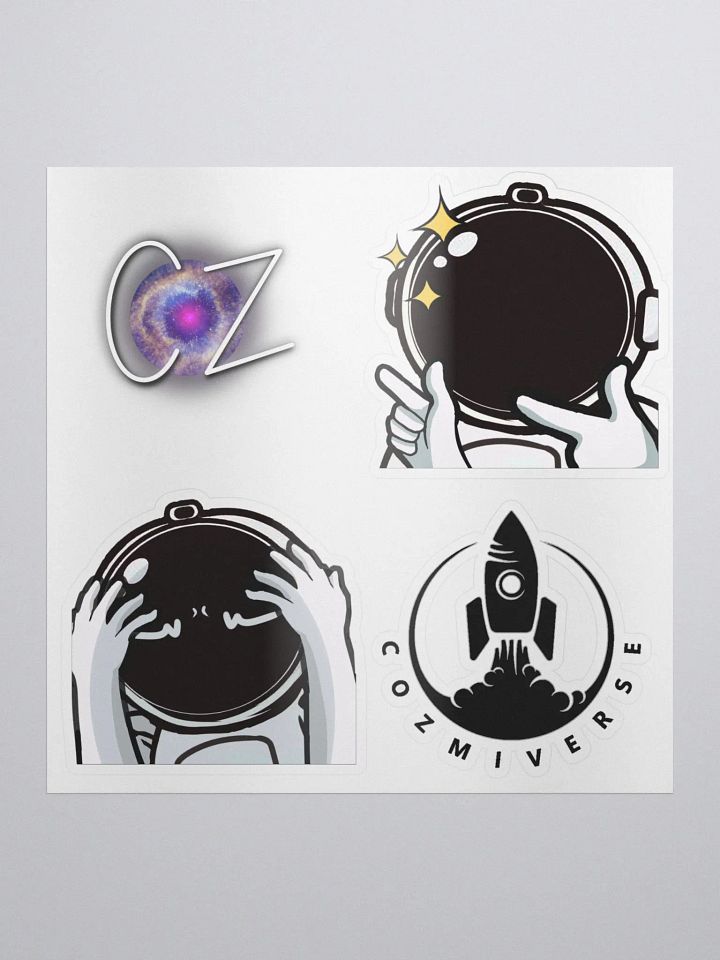 Cozmiv Emote and Logo Sticker Sheet product image (1)