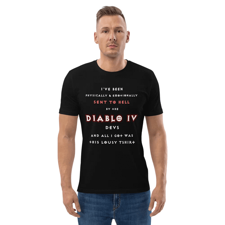 Victim of Diablo IV | T-Shirt | ActuallyArcane product image (2)