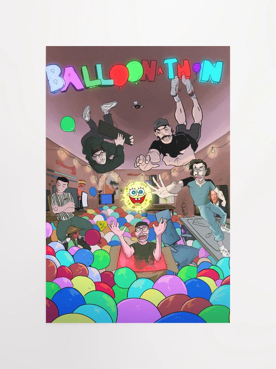 Too Many Balloons Poster product image (11)