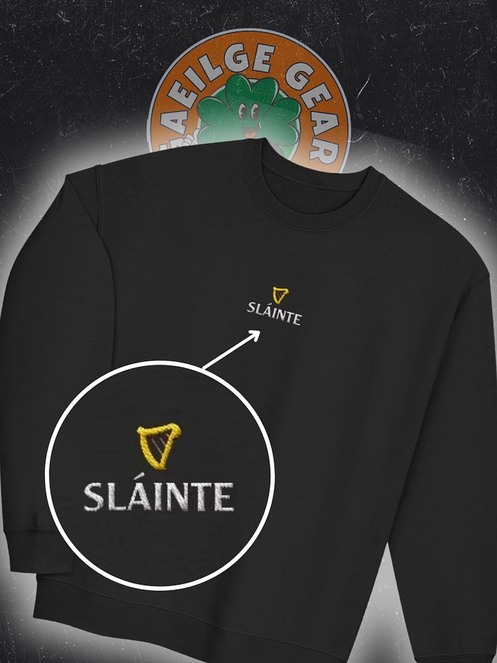 Sláinte Embroidered Crewneck product image (1)