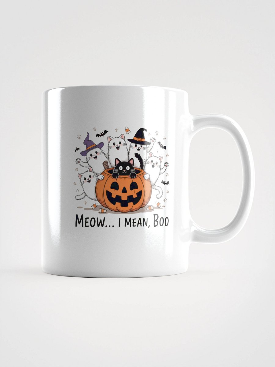 Meow I Mean Boo Cats Halloween Mug product image (2)