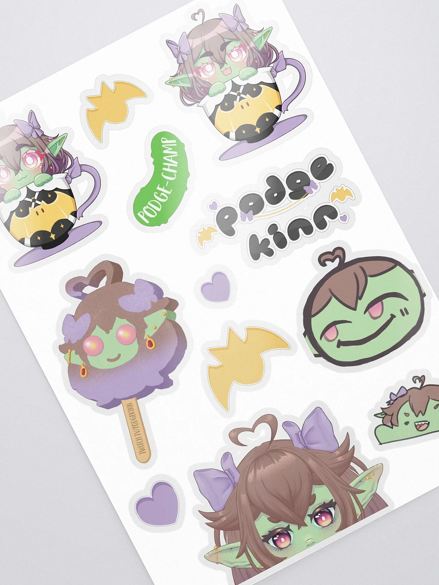 Podgers Sticker Sheet product image (2)