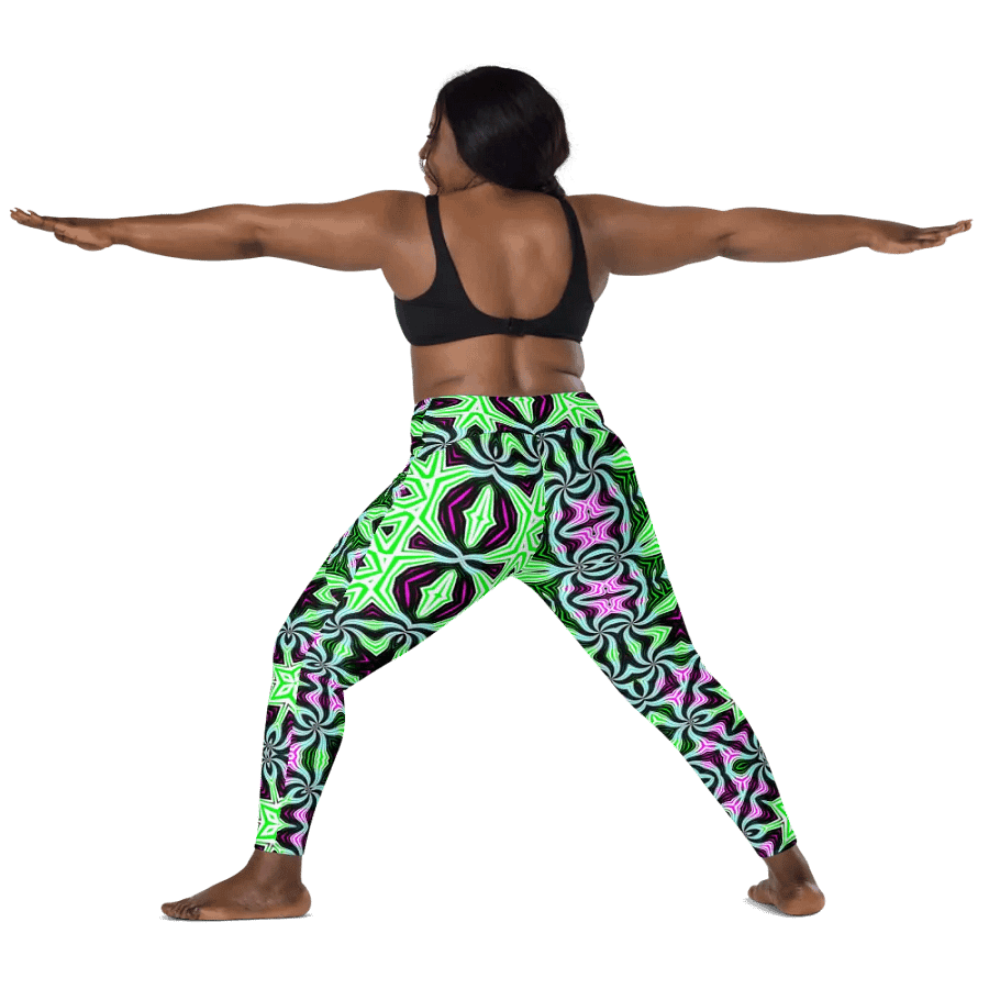 Green Distress Leggings product image (4)