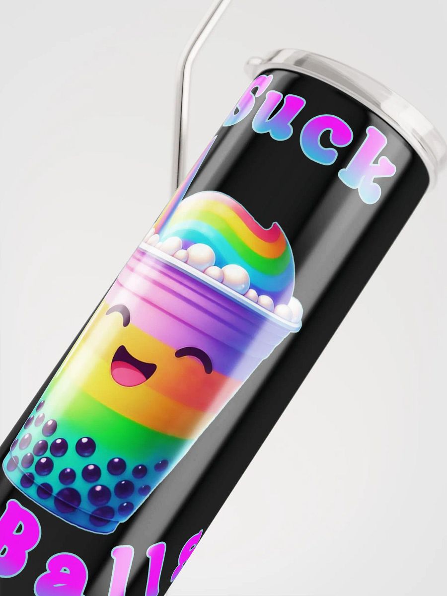 Rainbow Boba Delight Stainless Steel Tumbler product image (10)