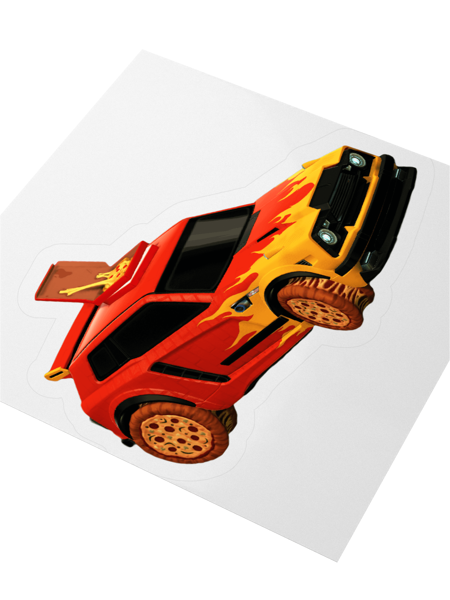 Pizza Fennec Sticker product image (7)